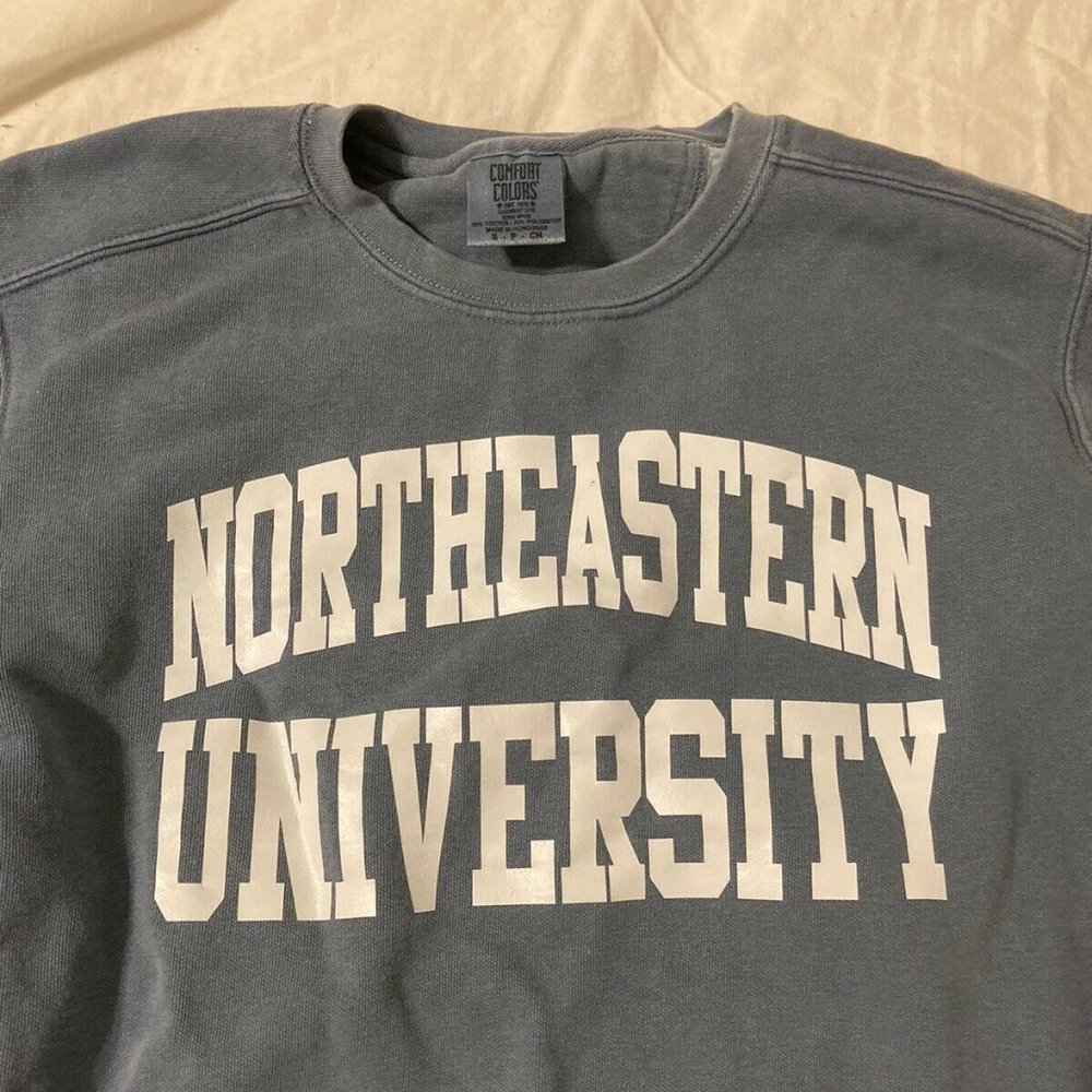Northeastern Comfort Colors Sweatshirt S